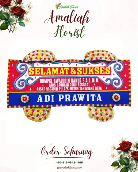 Papan Bunga Ucapan Selamat Betung